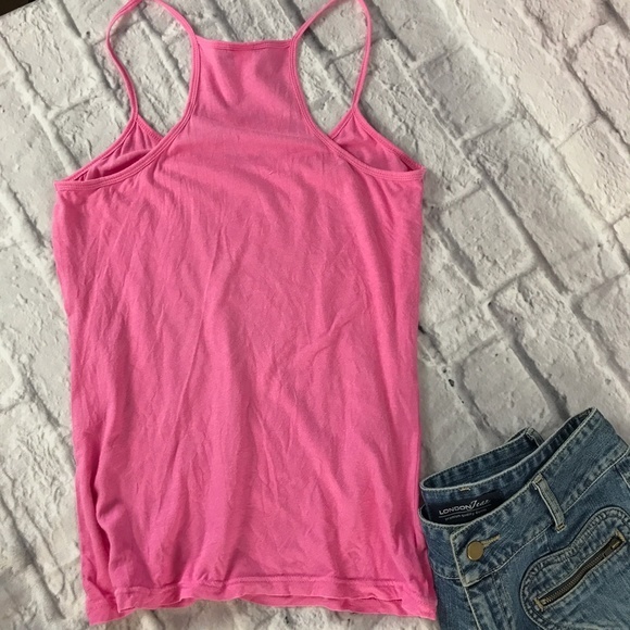 Vintage Y2K Moda Victoria's Secret Racerback Lightweight Cotton‎ Tank - Picture 8 of 8